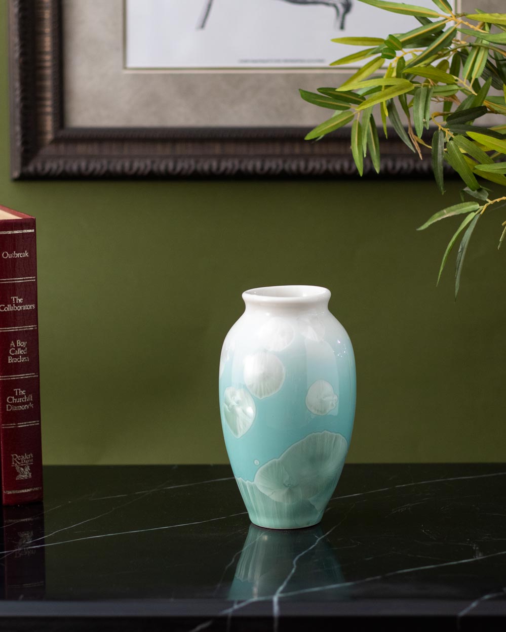 Blue Celadon Small Vase
