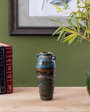 Timeworn Antiqued Small Vase