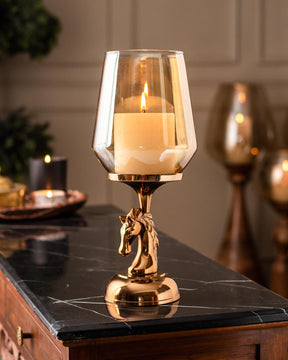 Stallion Decorative Candle Holder - Large