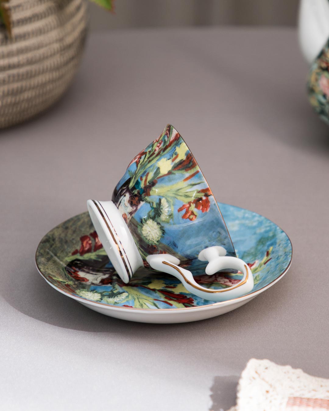 Tea Cup and Saucer -  Canada