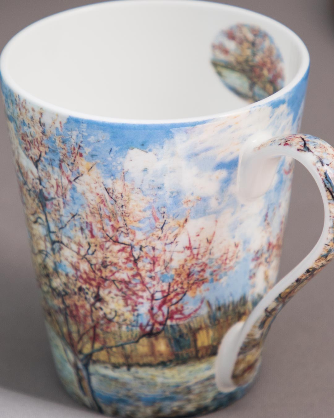 'Pink Peach Trees' Vincent Van Gogh Painting Coffee Mug