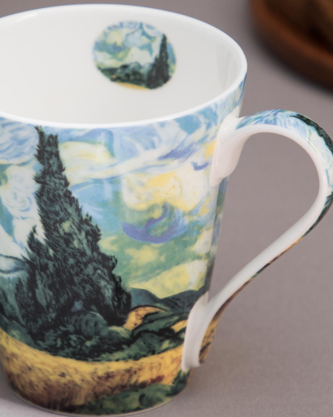 'Rhone Starry Night' Vincent Van Gogh Painting Coffee Mug