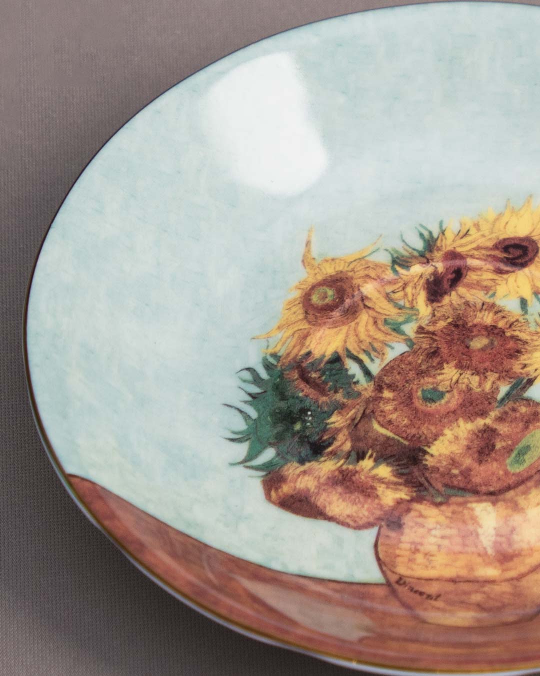 'Sunflowers' Vincent Van Gogh Painting Cup & Saucer