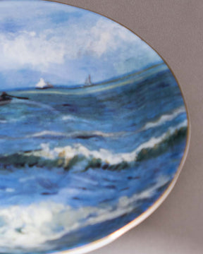 'Seascape' Vincent Van Gogh Painting Cup & Saucer - The Decor Kart 