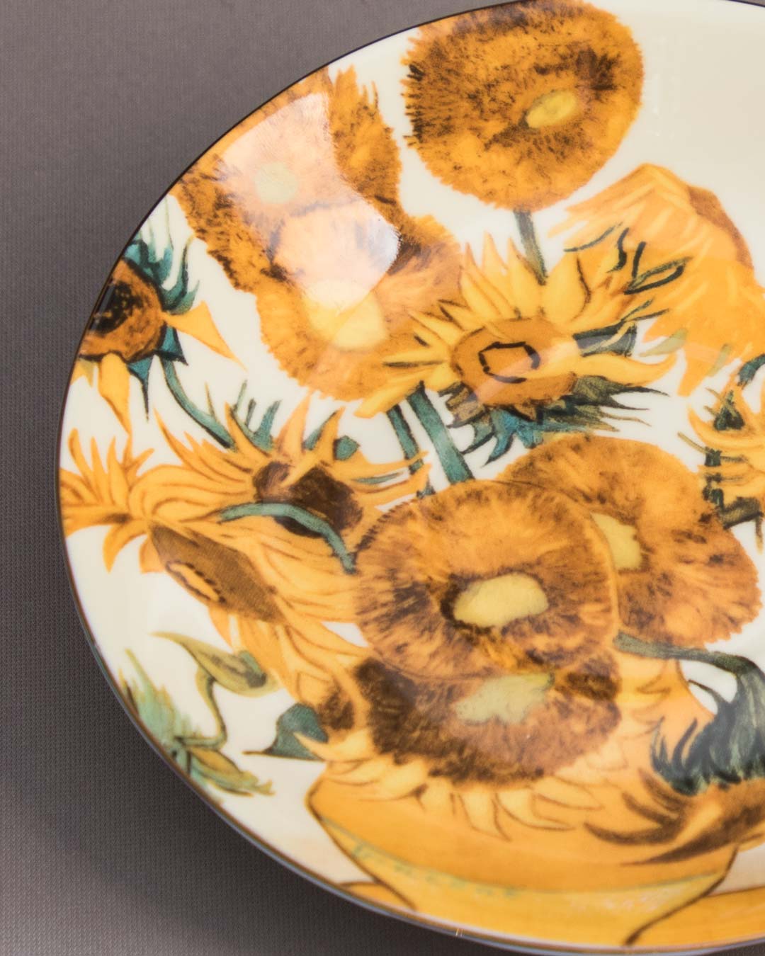 'Sunflowers' Vincent Van Gogh Painting Cup & Saucer