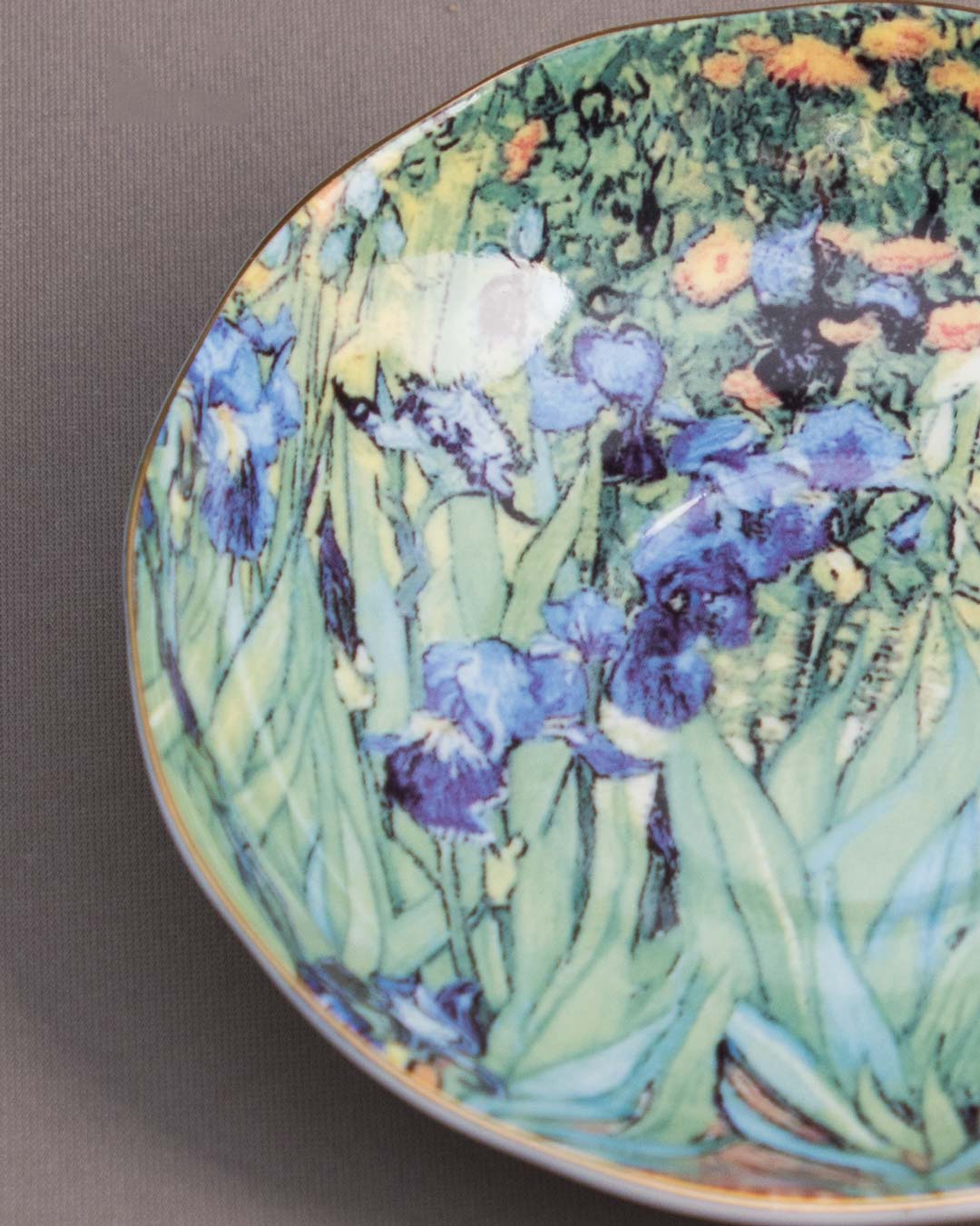 'Irises' Vincent Van Gogh Painting Cup & Saucer - The Decor Kart 