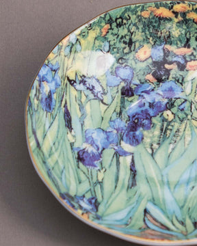 'Irises' Vincent Van Gogh Painting Cup & Saucer - The Decor Kart 