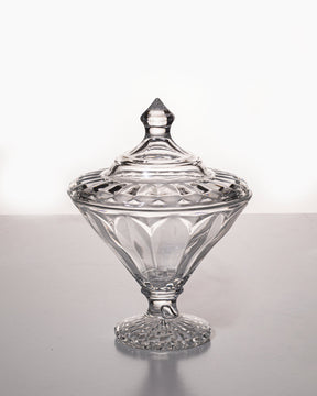 Crystal Glass Candy Buffet Jar - The Decor Kart 