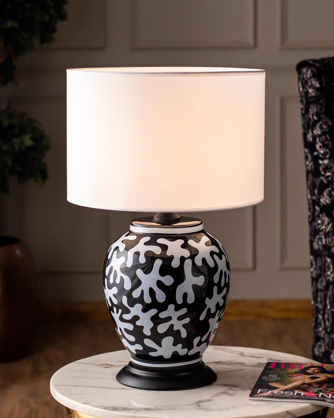 Coral Reef Ceramic Table Lamp