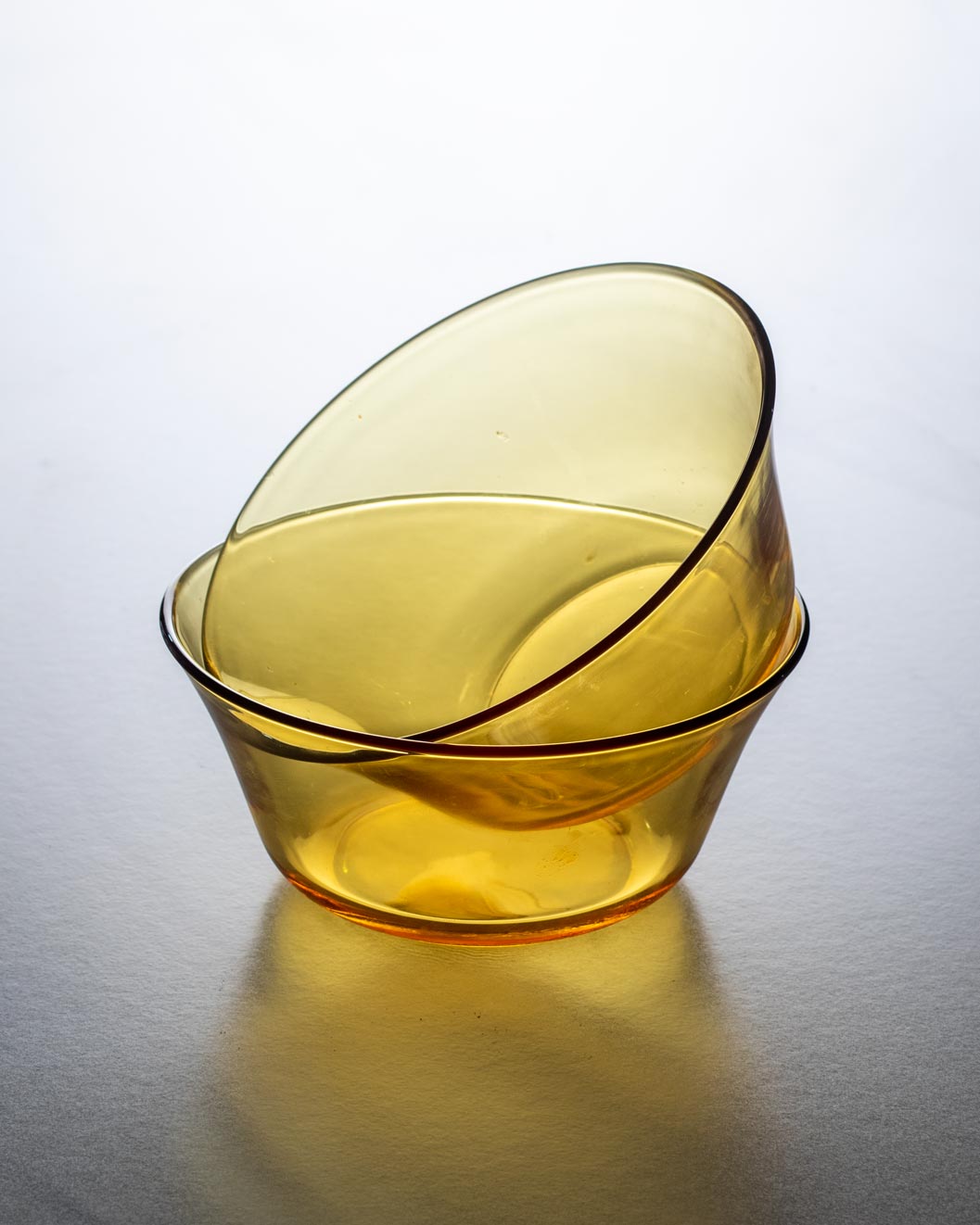 Transparent High Quality Borosilicate Glass Bowl - Set of 2