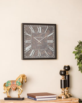 Classic Wall Clock With Roman Numerals - Small