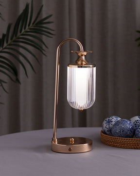 Elegant Illumination: Crystal Table Lamp