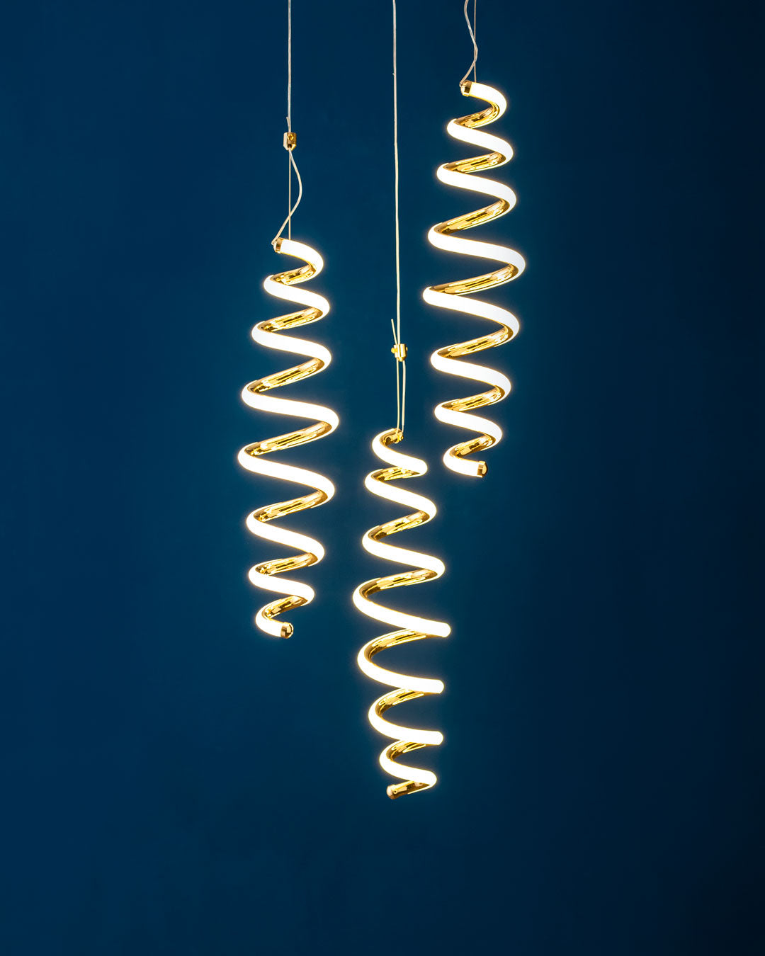Spiral Hanging Pendant Light (Remote Control)