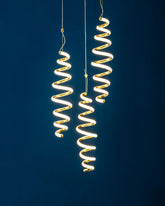 Spiral Hanging Pendant Light (Remote Control)