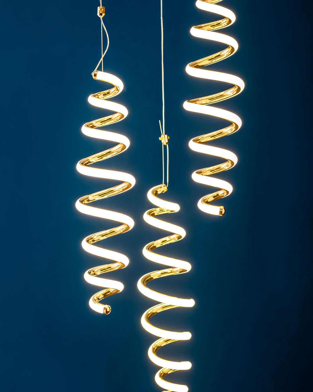 Spiral Hanging Pendant Light (Remote Control)