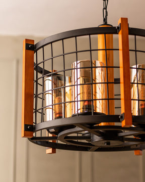 Benjamin 5 - Light Retro Chandelier (Remote Control)
