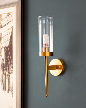 Modern Ambient Wall Sconce - Clear - The Decor Kart 