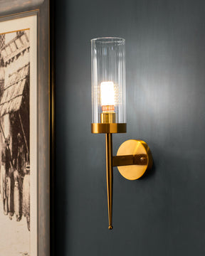 Modern Ambient Wall Sconce - Clear - The Decor Kart 