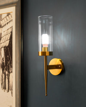 Modern Ambient Wall Sconce - Clear - The Decor Kart 