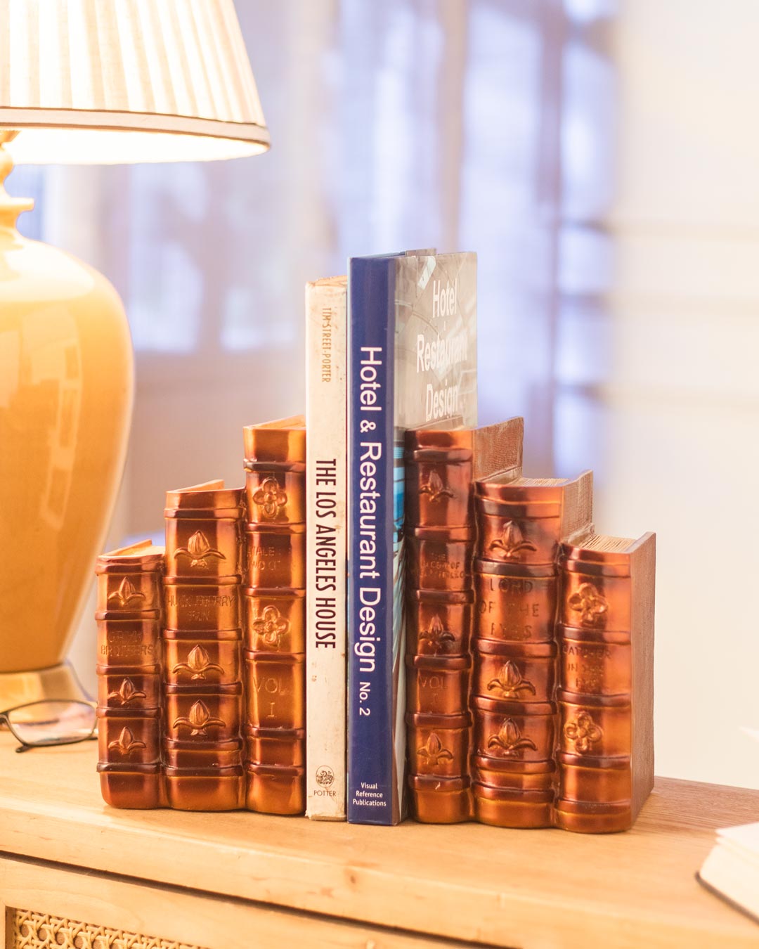 Vintage Books Bookend Set - The Decor Kart 