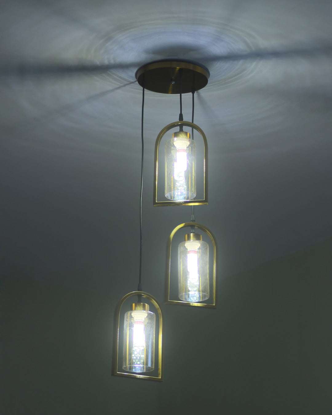 Golden Pendant Hanging Light