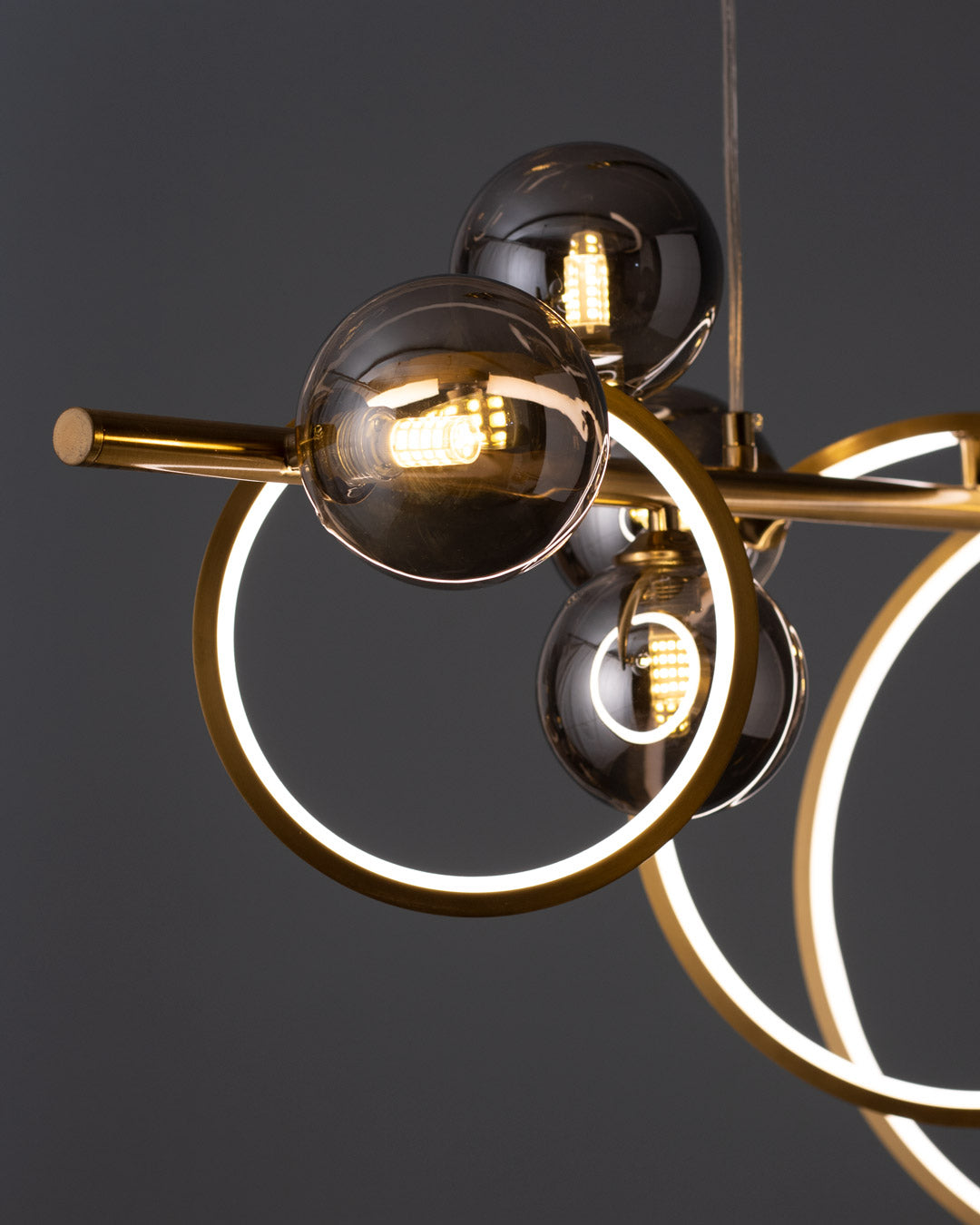 Citra 3 Ring Pendant Light (With Remote Control)