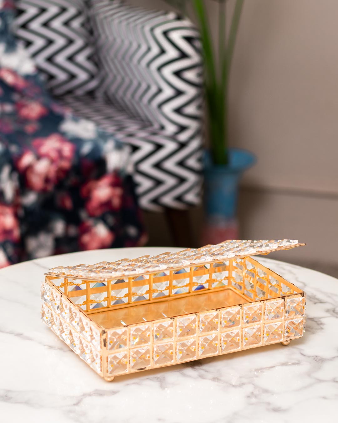 Bejewelled Storage Box / Jewellery Organiser - The Decor Kart 