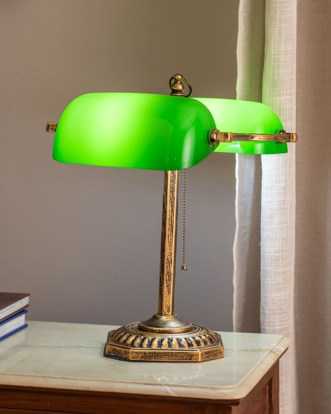 Classic Banker's Lamp - The Decor Kart 