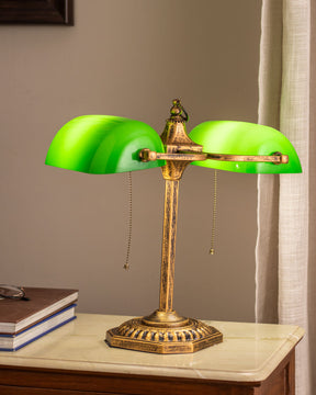 Classic Banker's Lamp - The Decor Kart 