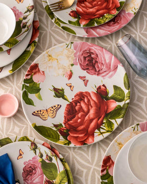 Country Roses Dinner Plate