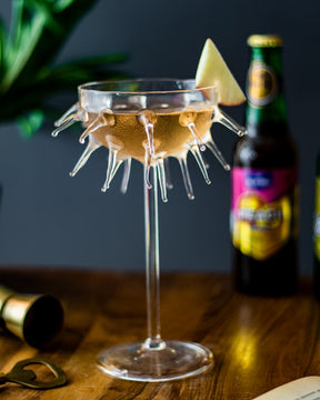 Puffer Cocktail Glass - The Decor Kart 