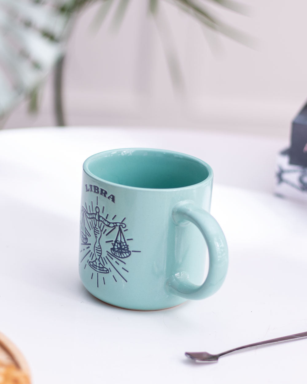 Libra Zodiac Mug - Turquoise