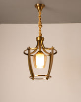 Eleanor - Lantern Geometric Pendant Light - The Decor Kart 