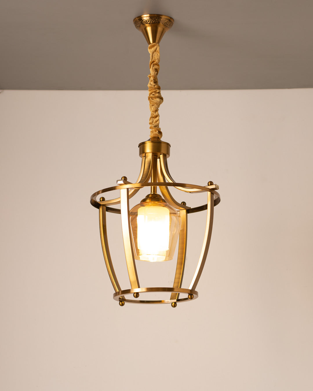 Eleanor - Lantern Geometric Pendant Light - The Decor Kart
