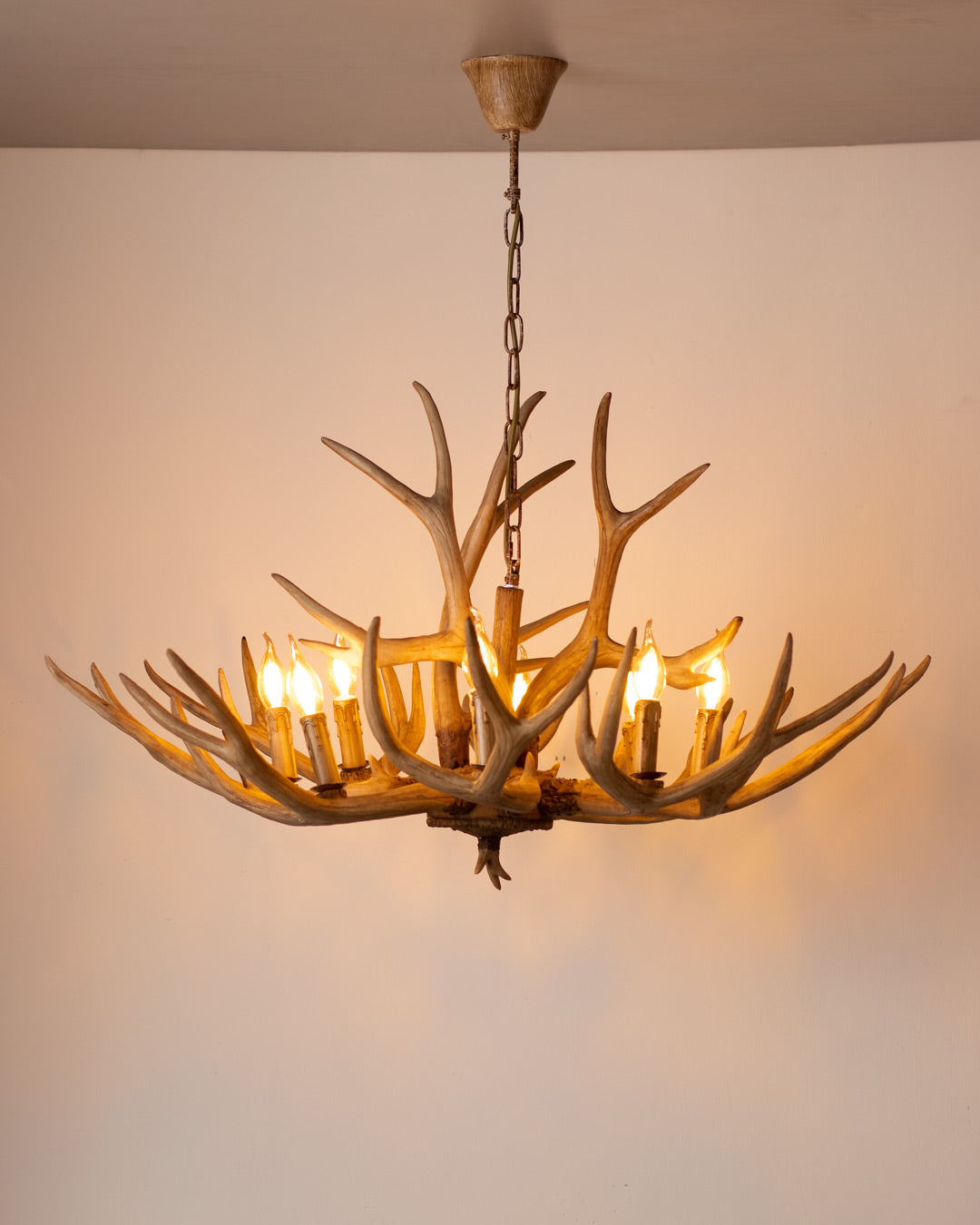 The Antler 8 - Light Geometric Chandelier - The Decor Kart 
