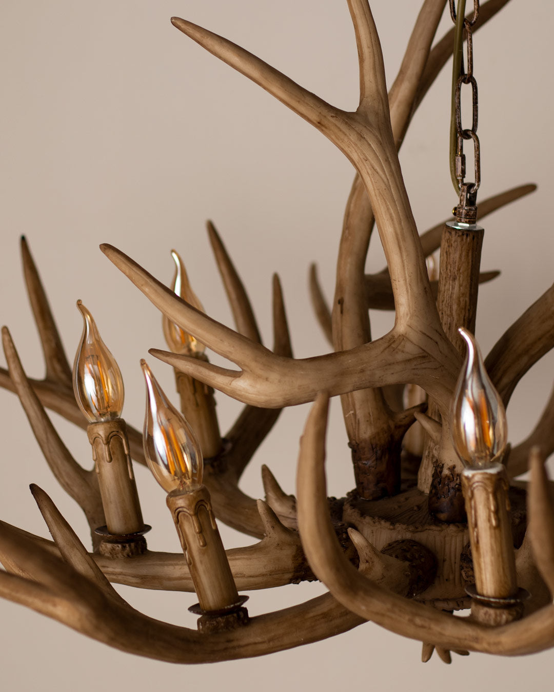 The Antler 8 - Light Geometric Chandelier - The Decor Kart 