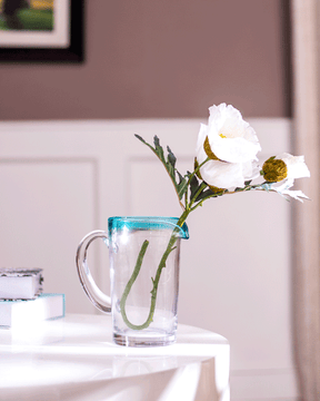 'Mugblooms' Mug-Shaped Glass Flower Vase