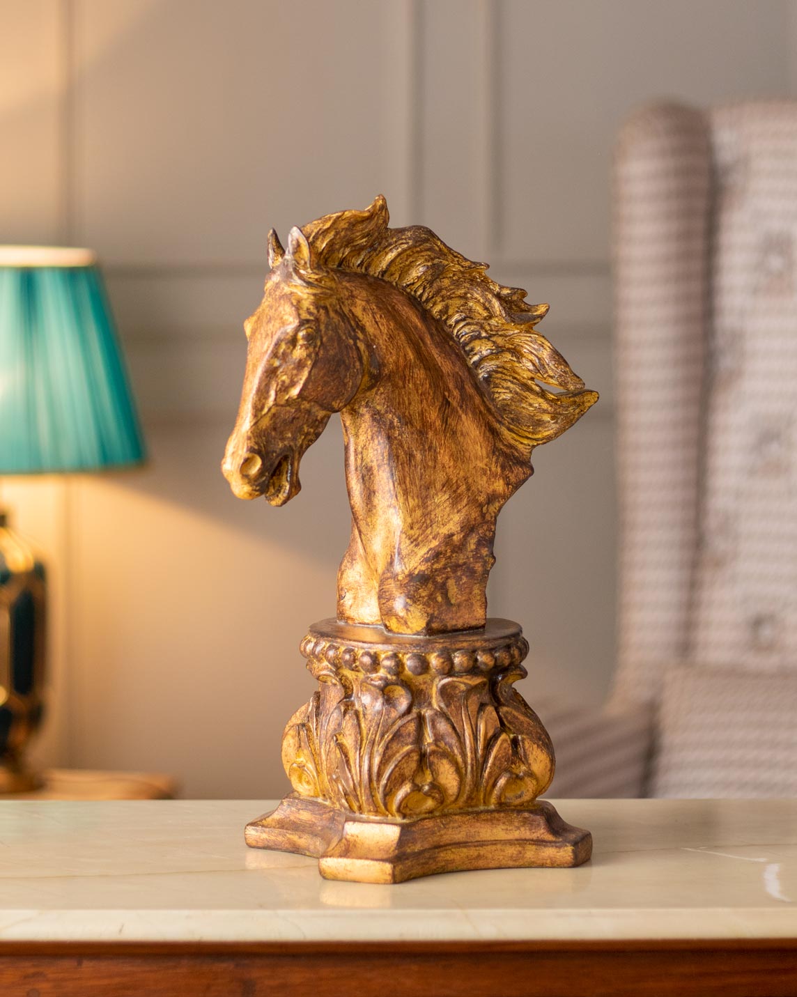 Majestic Stallion Sculpture - The Decor Kart