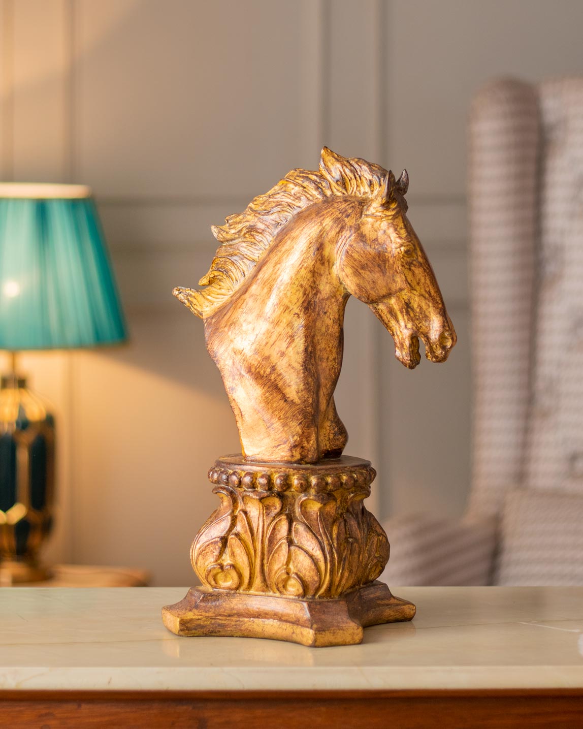 Majestic Stallion Sculpture - The Decor Kart