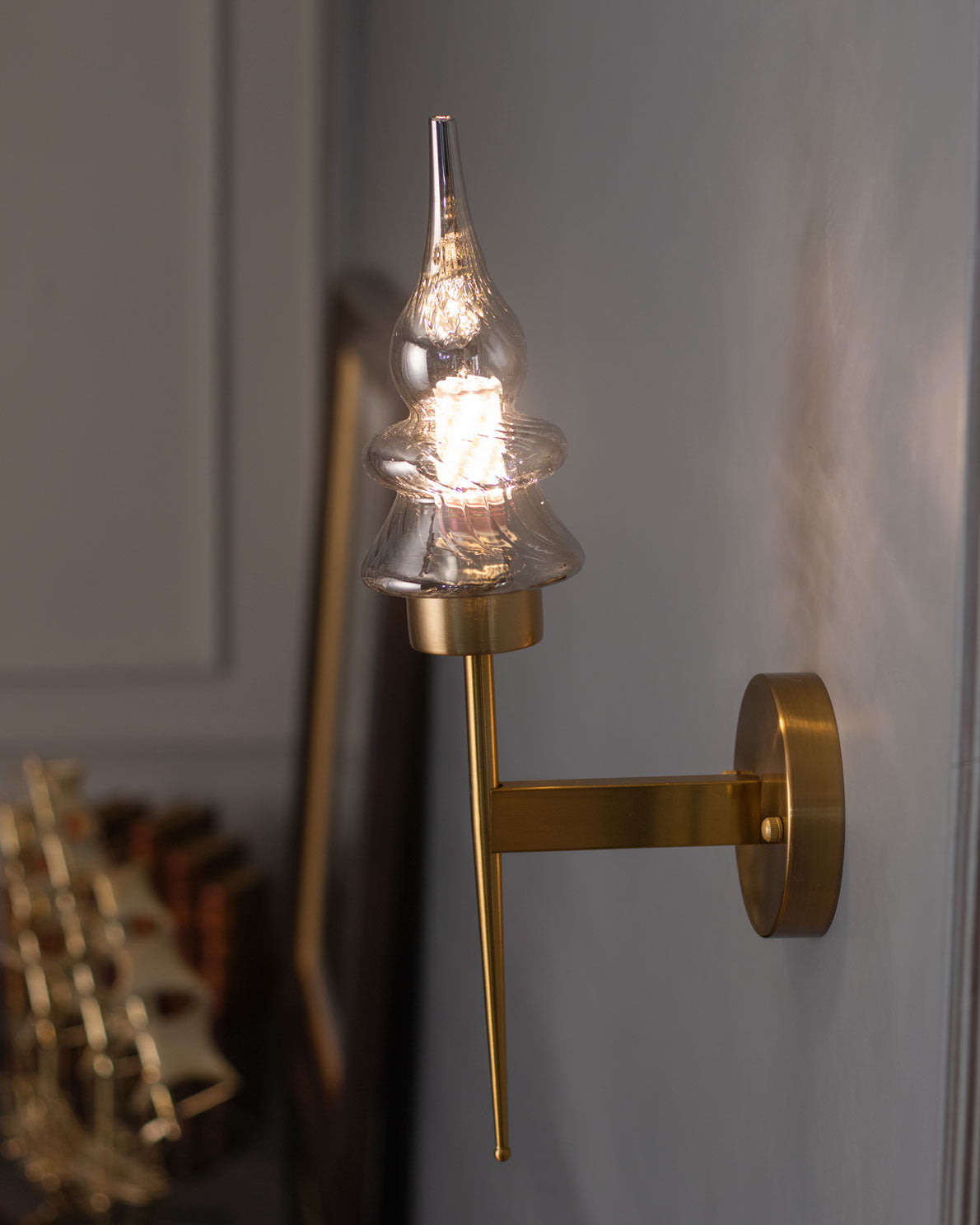 Ambient Wall Sconce - Grey - The Decor Kart