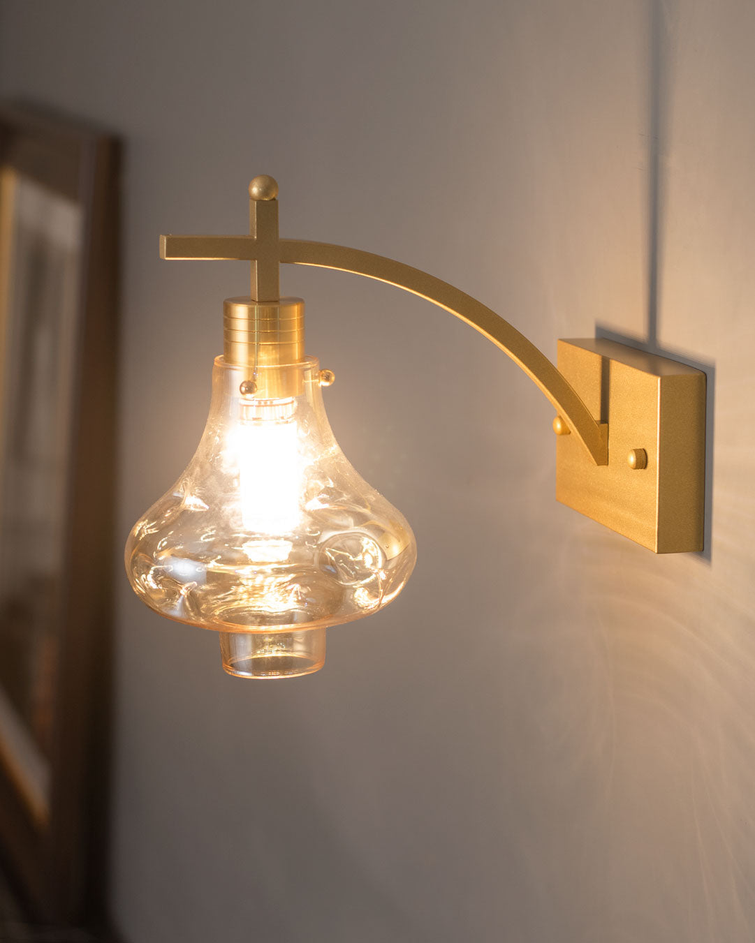 Ambient Wall Sconce - Clear - The Decor Kart 
