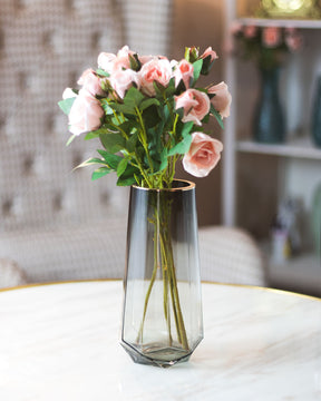 Gleaming Glass Decorative Vase - Small
