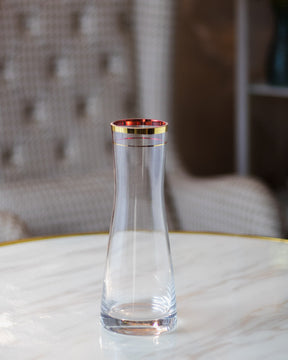 Gleaming Glass Decorative Vase