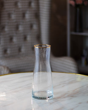 Gleaming Glass Decorative Vase