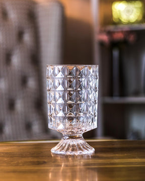 Gleaming Glass Decorative Vase