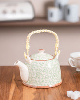Filter Holes Cold Ceramic Tea Kettle