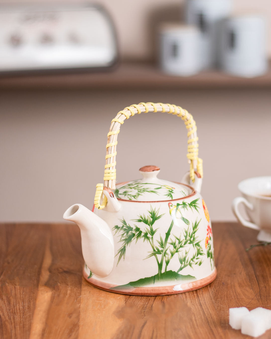 Ming - Ceramic Tea Kettle - The Decor Kart