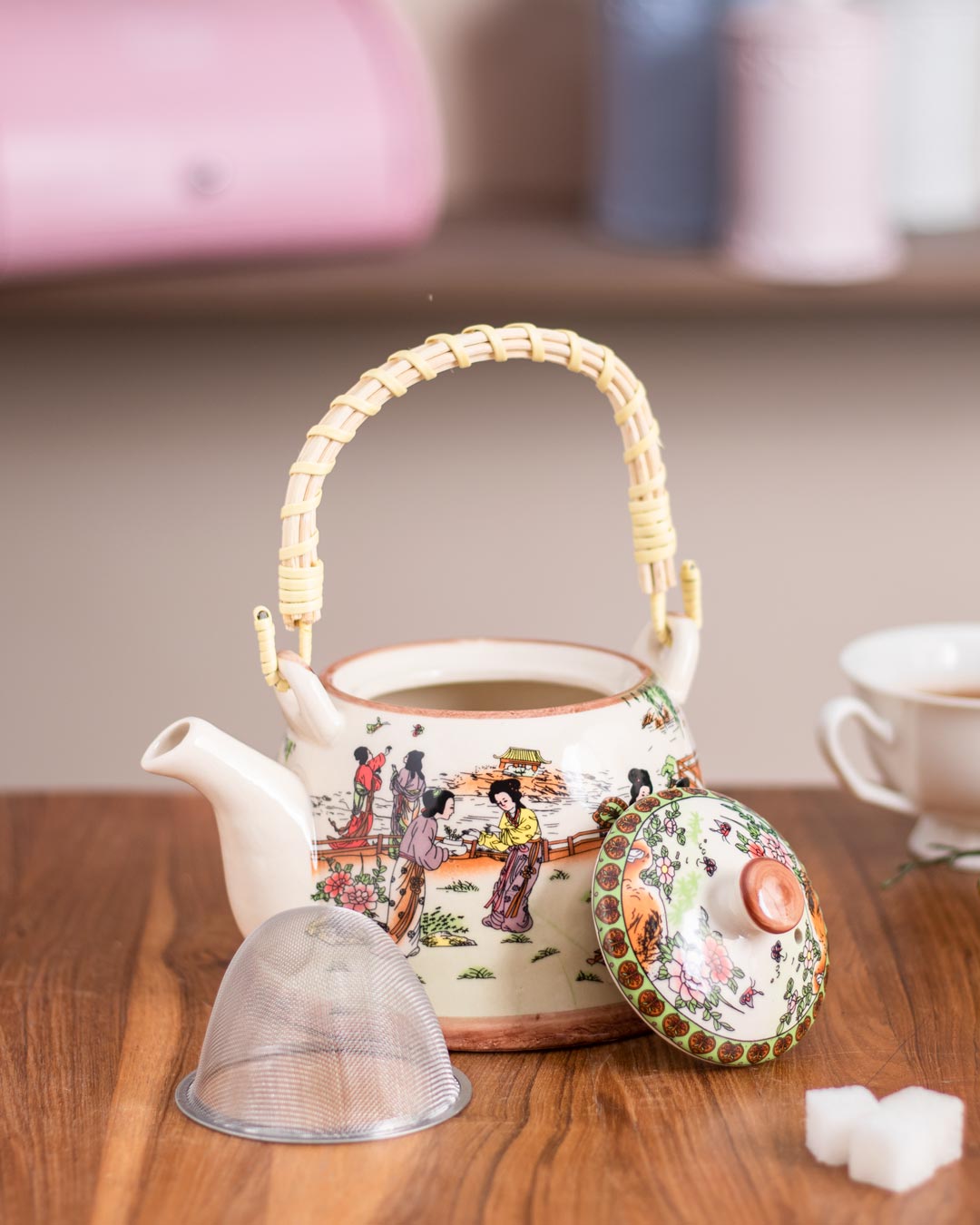 Ceramic Tea Kettle - The Decor Kart 