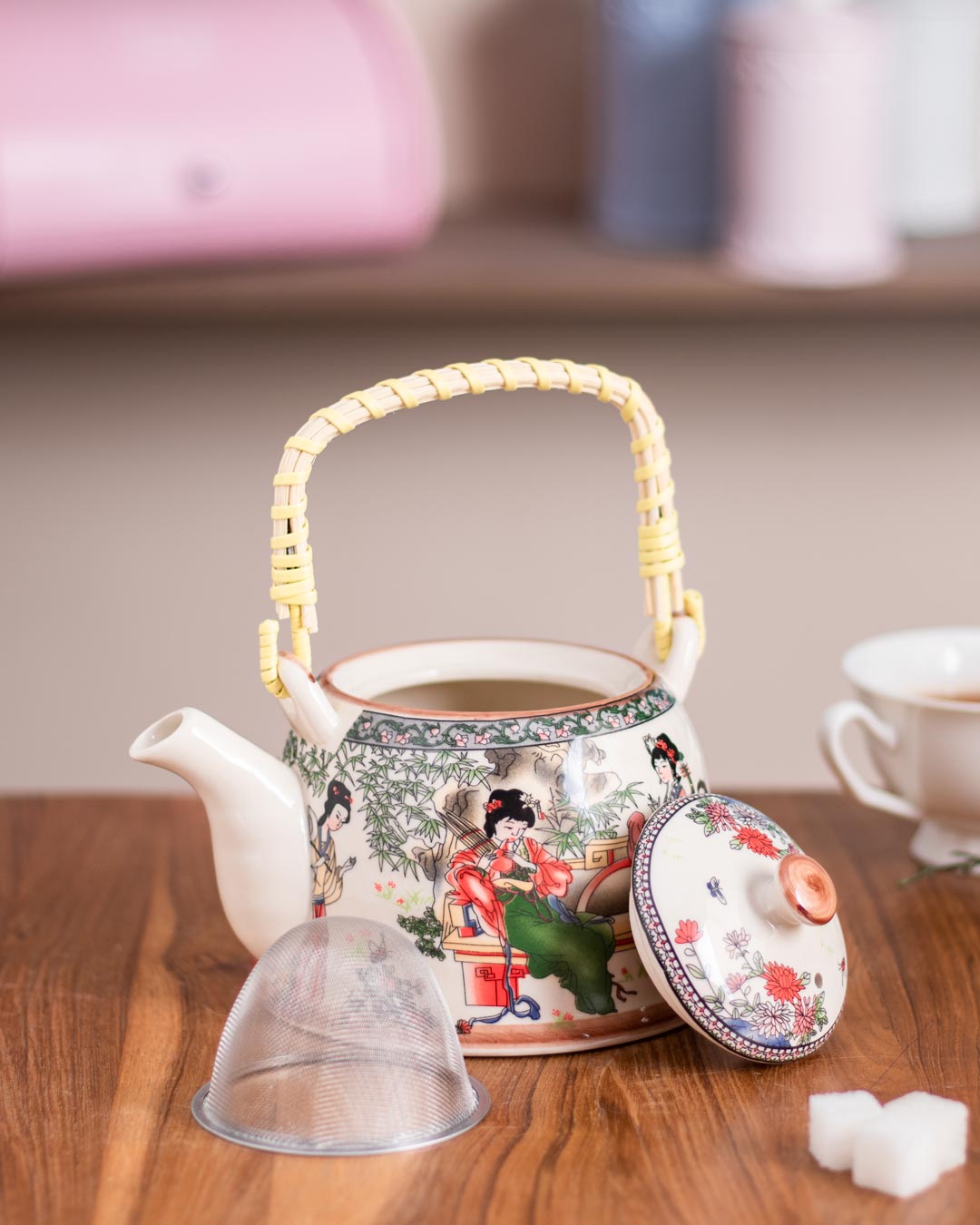 Ceramic Tea Kettle - The Decor Kart