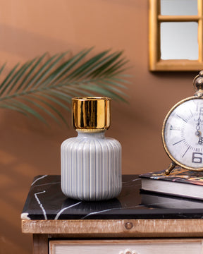 Barbados Grey Vase - The Decor Kart 